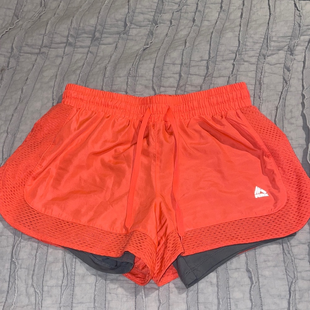 Very cute Pink and gray athletic shorts!!